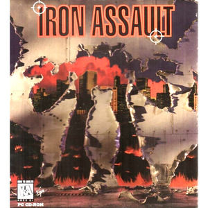 Sealed PC IBM Iron Assault CD-ROM MS-DOS Vtg Computer Mech-Sim Game 1995 Virgin